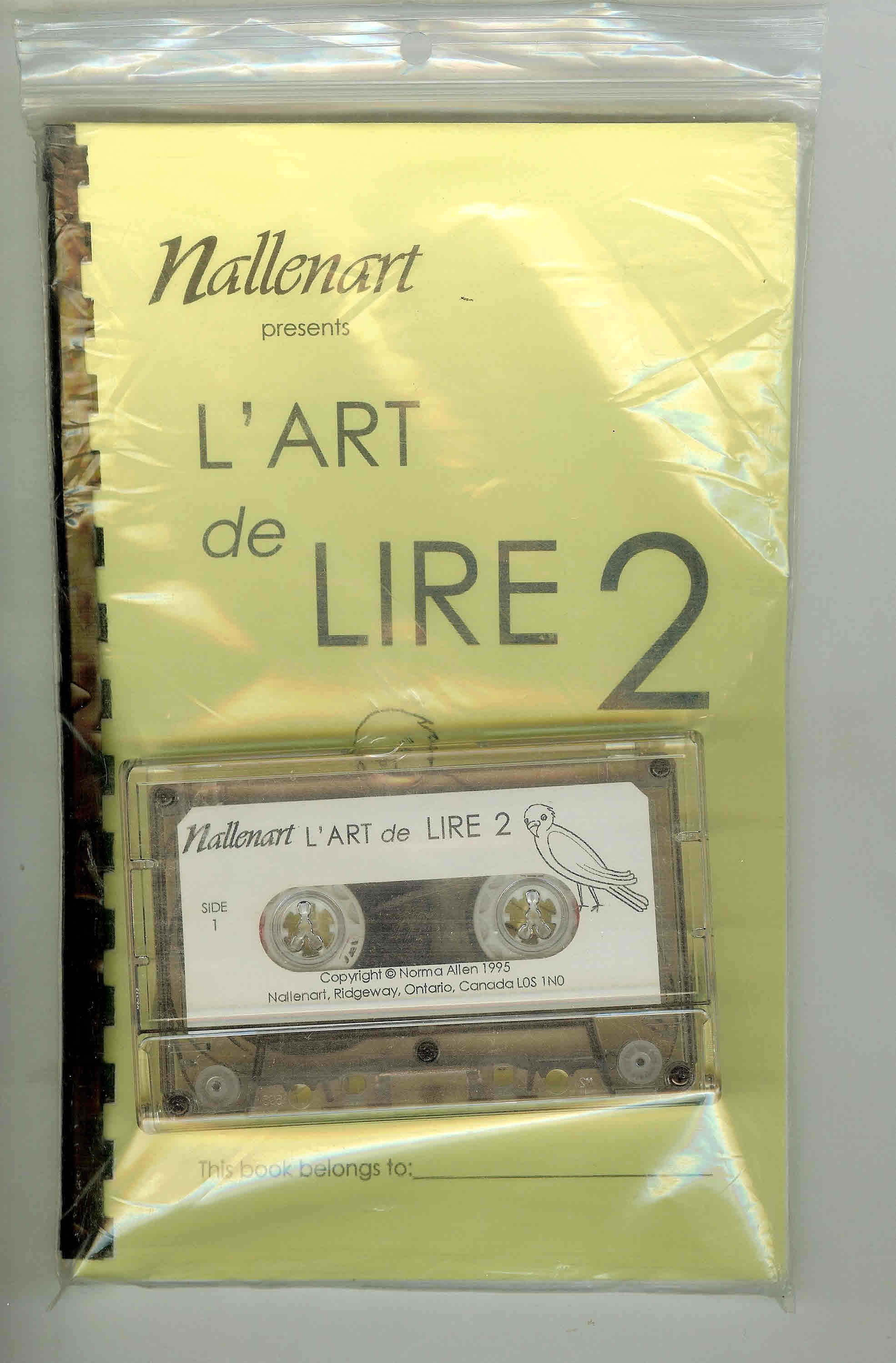 L Art de LIRE Level 2-6 SET workbooks and cassettes (image for) L Art de LIRE Level 2-6 SET workbooks and cassettes